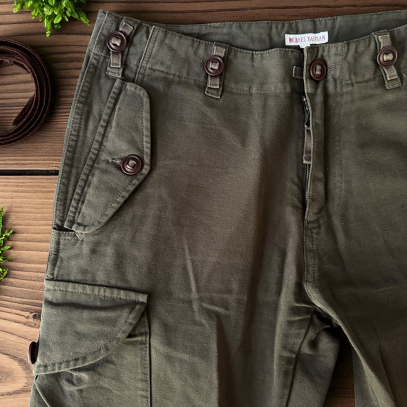 Michael Bastian Other - Rare - Michael Bastian Military Green Cargo Pants - EU50 / US34 - Slim/Tailored
